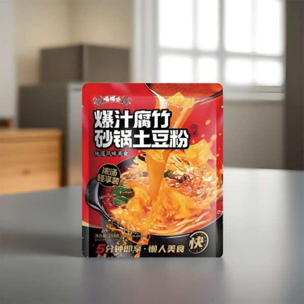 嘻螺會砂鍋土豆粉 - 爆汁腐竹風味
