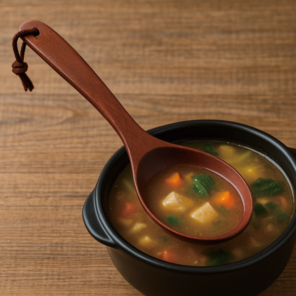 職人原木台式湯杓