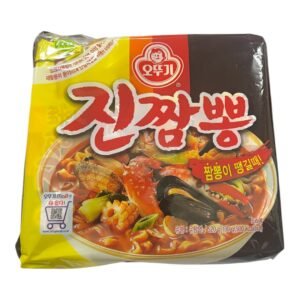 韓國不倒翁 金螃蟹海鮮風味拉麵 (袋裝) 4入一袋