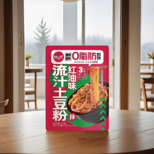 田小花流汁土豆粉 - 紅油味